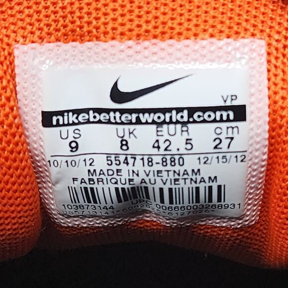 Nike Air Max 1 SUNSET PACK 2013 554718-880 Size 9 WORN main image 2